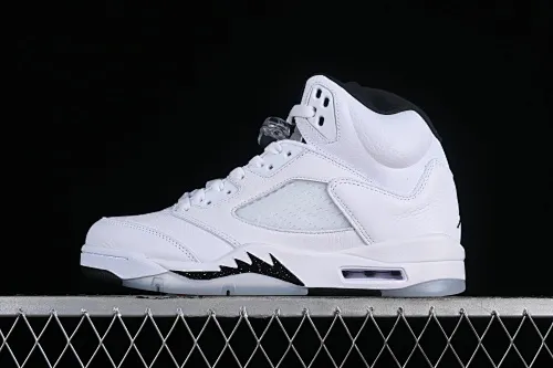 All categories Air Jordan Jordan series basketball shoes Air Jordan 5 Air Jordan 5 Retro AJ5 Joe 5 white black DD0587-110